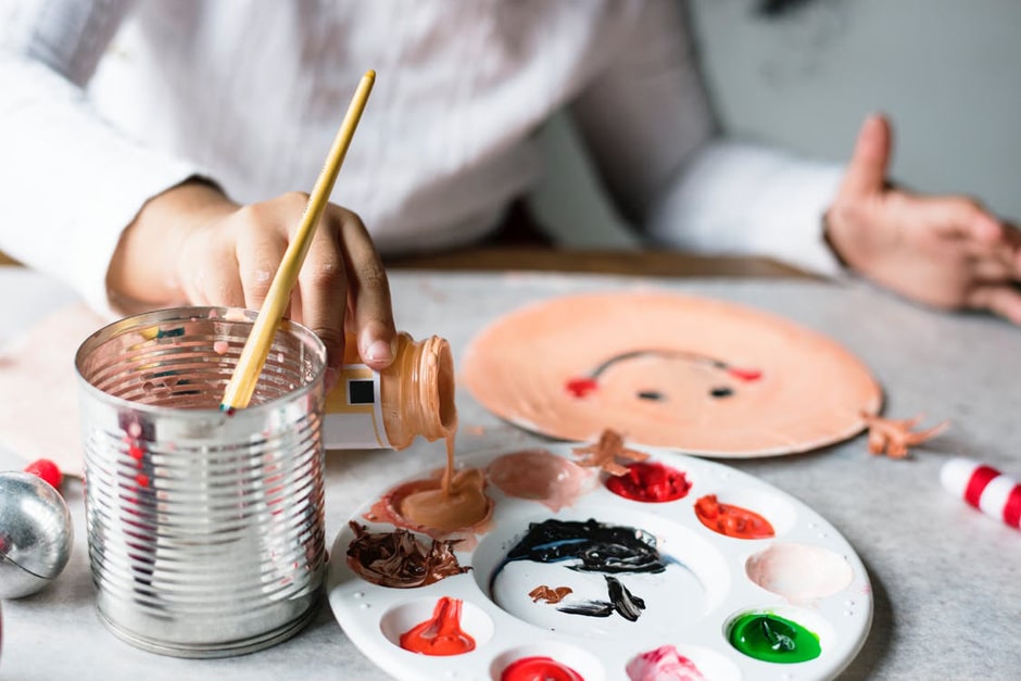 5 games that involve paint that your child will love