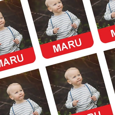 Photo labels